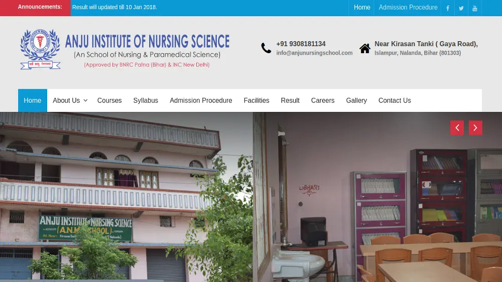 Anju Institute of Nursing Science